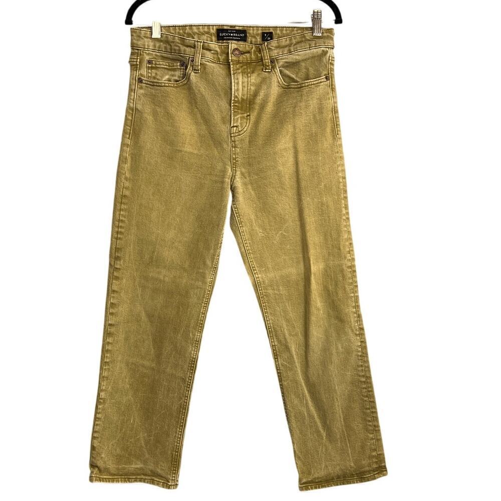 Lucky Brand Bridgette Slim Straight Distressed Jeans Size 8